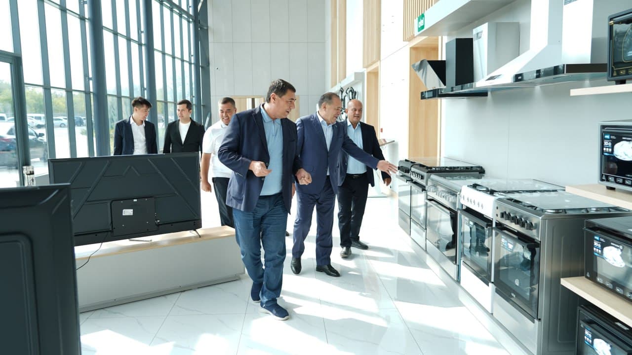 QOZOG‘ISTON RESPUBLIKASINING O‘ZBEKISTONDAGI FAVQULODDA VA MUXTOR ELCHISI ZOMIN TUMANIDAGI “ARTEL ELECTRONICS ZOMIN” MCHJ FAOLIYATI BILAN TANISHDI