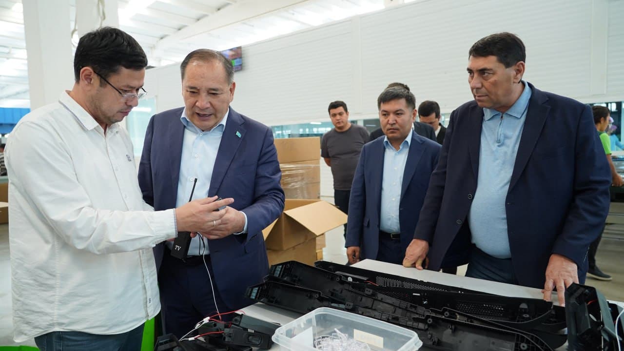 QOZOG‘ISTON RESPUBLIKASINING O‘ZBEKISTONDAGI FAVQULODDA VA MUXTOR ELCHISI ZOMIN TUMANIDAGI “ARTEL ELECTRONICS ZOMIN” MCHJ FAOLIYATI BILAN TANISHDI