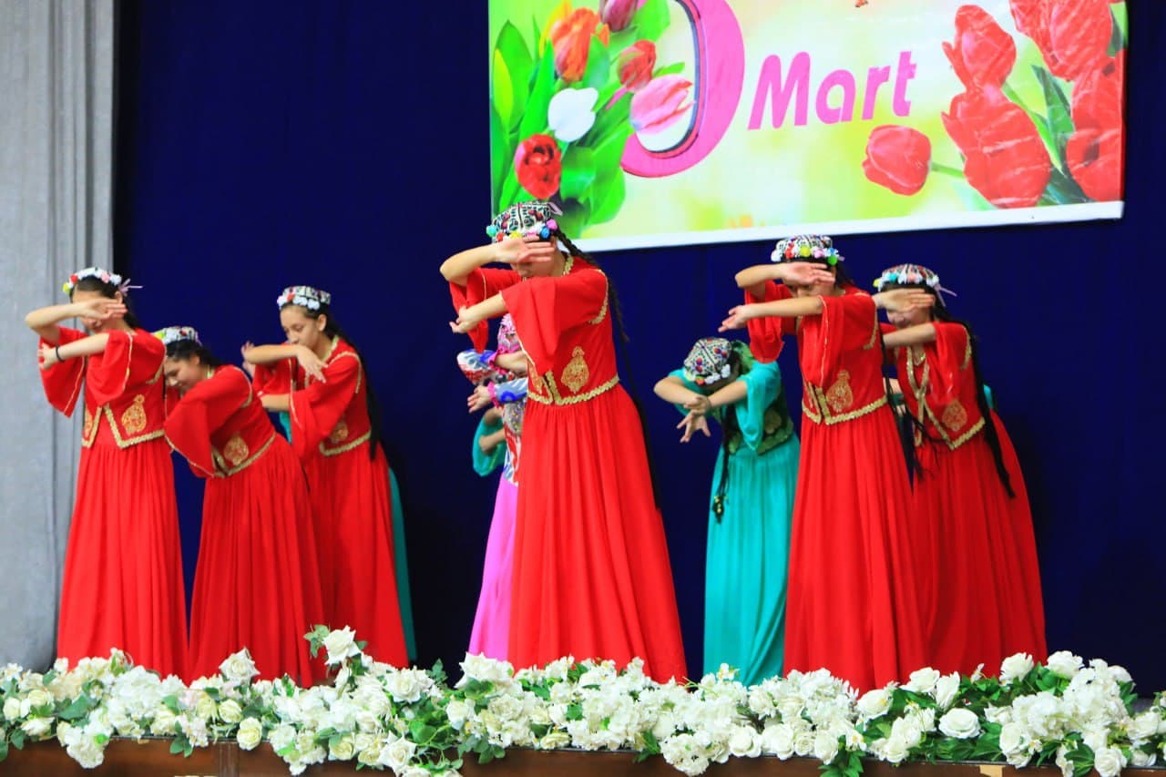 8 MART — XALQARO XOTIN-QIZLAR KUNI KENG NISHONLANDI