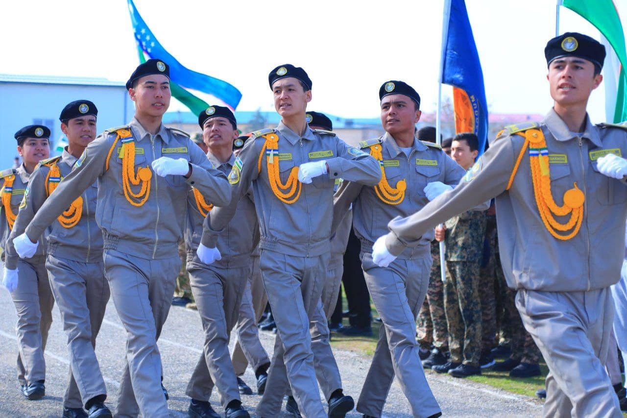 MIRZACHO‘L TUMANIDA “VATANPARVARLAR” HARBIY-SPORT MUSOBAQASI O‘TKAZILDI