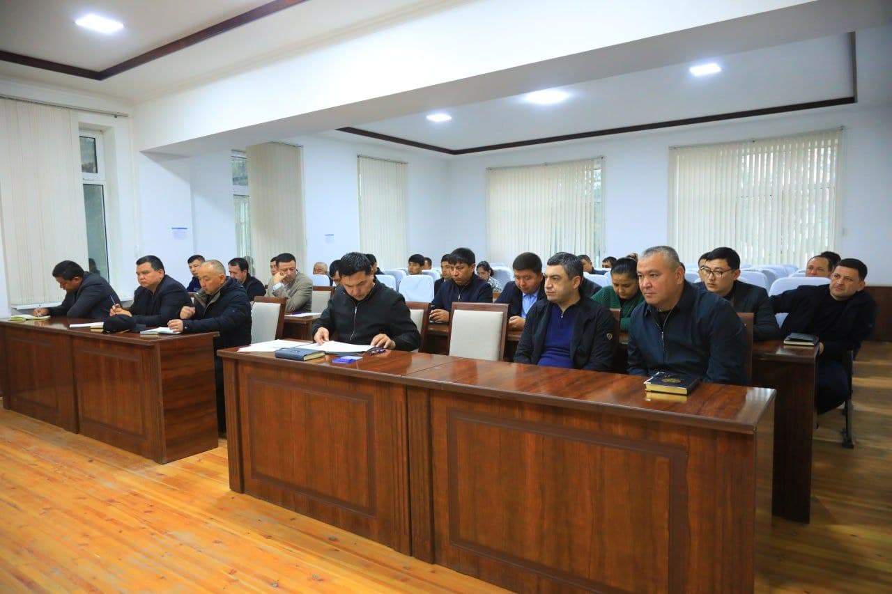 PAYSHANBA — YOSHLAR KUNI DOIRASIDA UCHRASHUV O‘TKAZILMOQDA