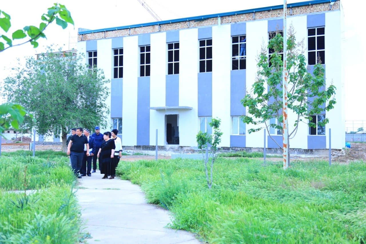 Mirzacho‘lda deputatlar tomonidan qurilish jarayonlari o‘rganildi