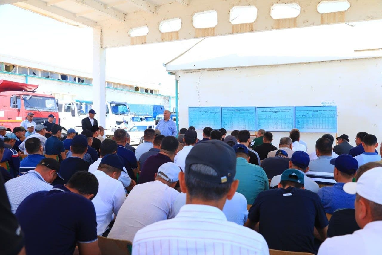 Mirzacho‘lda g‘alla o‘rim-yig‘im mavsumiga tayyorgarlik bo‘yicha ko‘rgazmali seminar o‘tkazildi