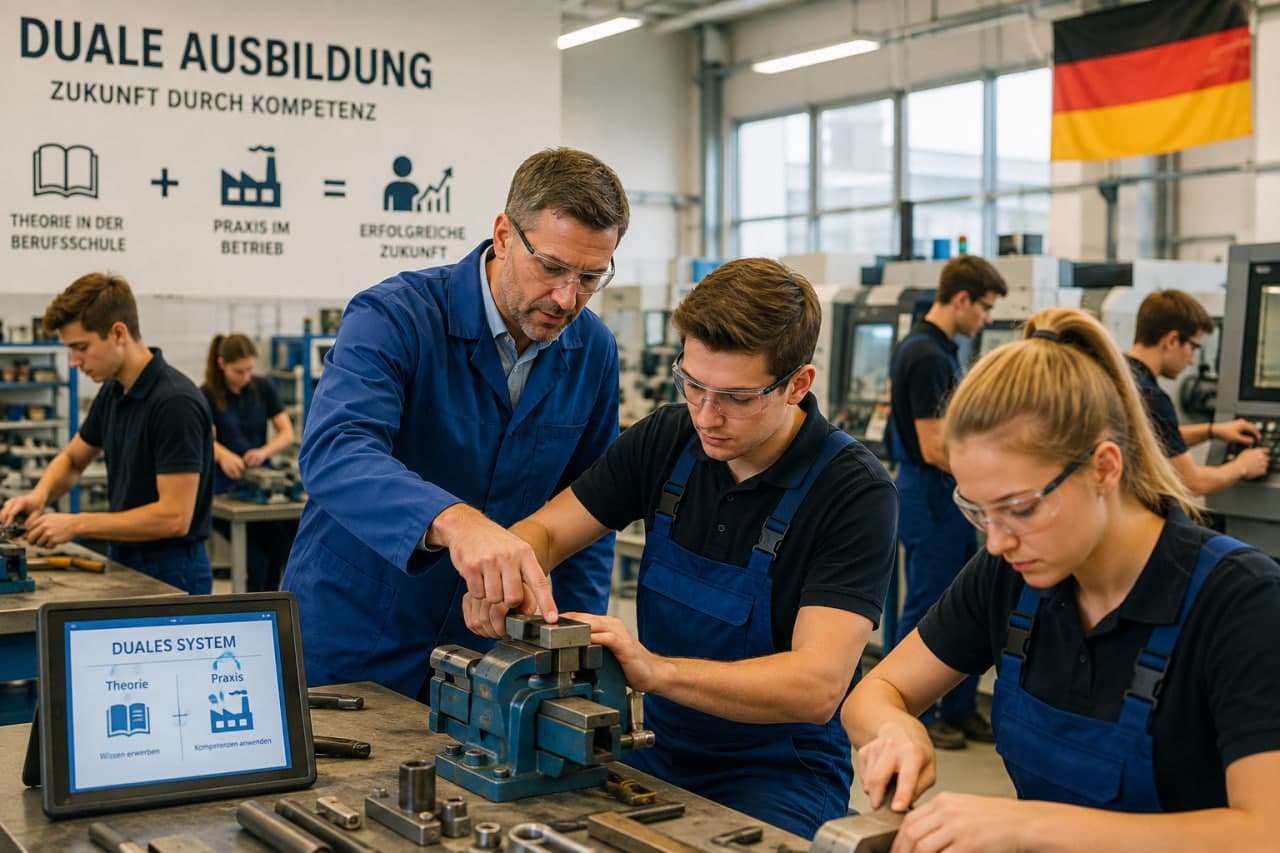 Germaniyada ta’lim turlari va dual ta’lim tizimi