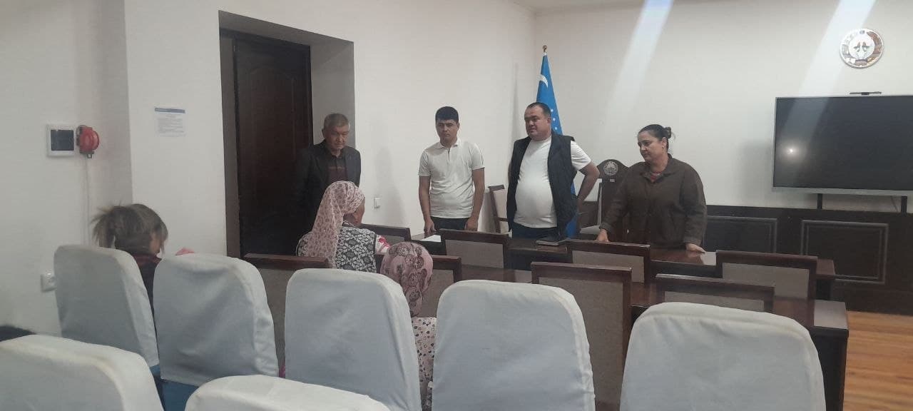 Fuqarolar murojaatlari tinglandi