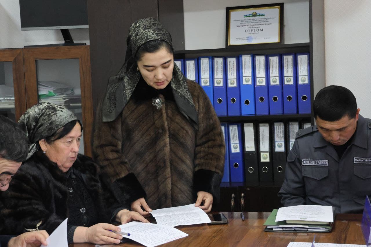 Yangiobodda Doimiy komissiyalarning qo‘shma majlisi bo‘lib o‘tdi