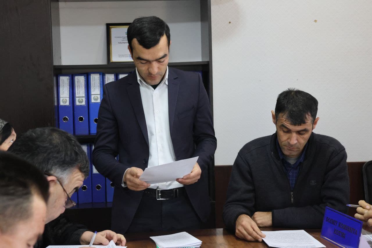 Yangiobodda Doimiy komissiyalarning qo‘shma majlisi bo‘lib o‘tdi