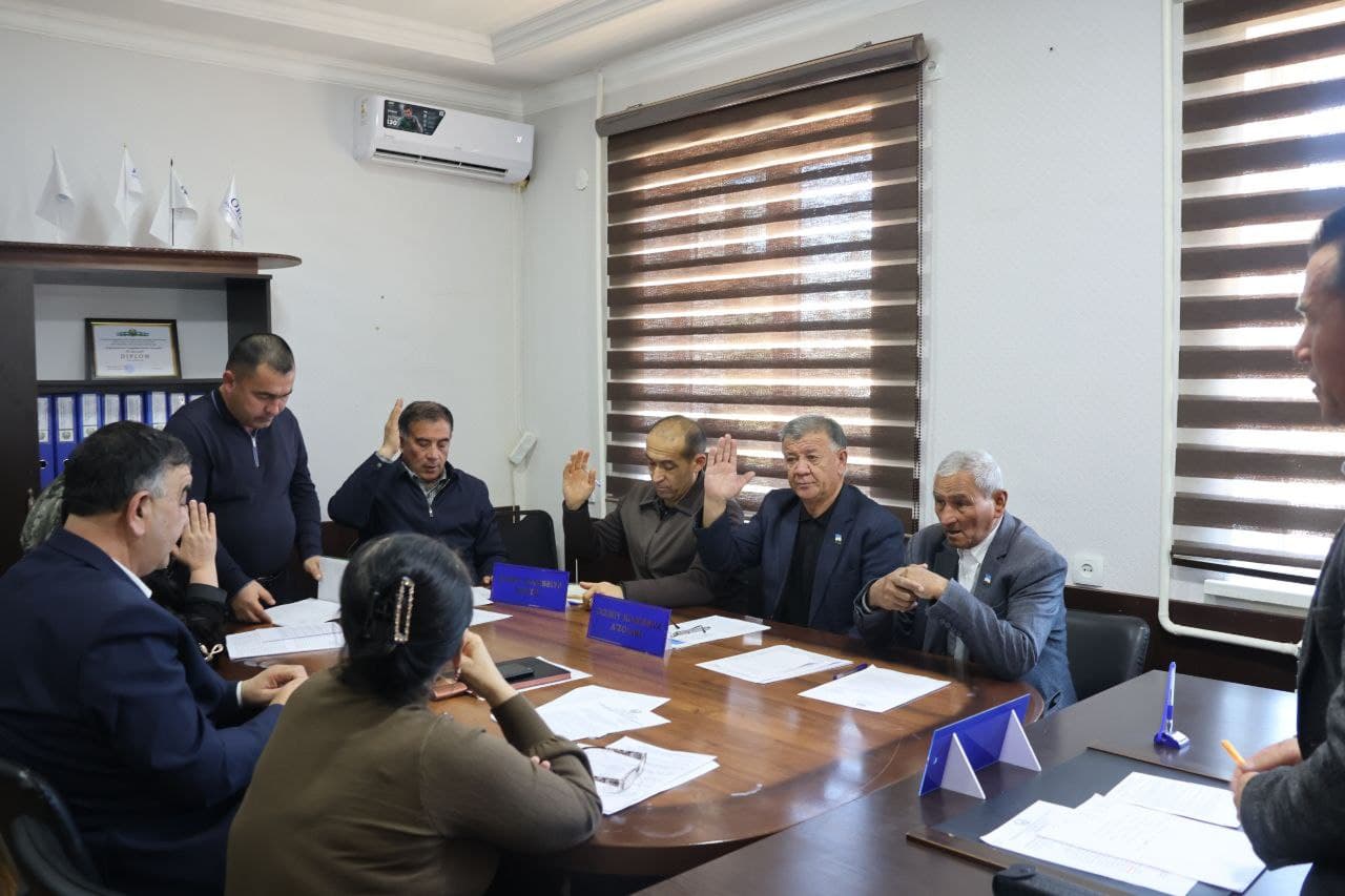 Yangiobodda Doimiy komissiyalarning qo‘shma majlisi bo‘lib o‘tdi