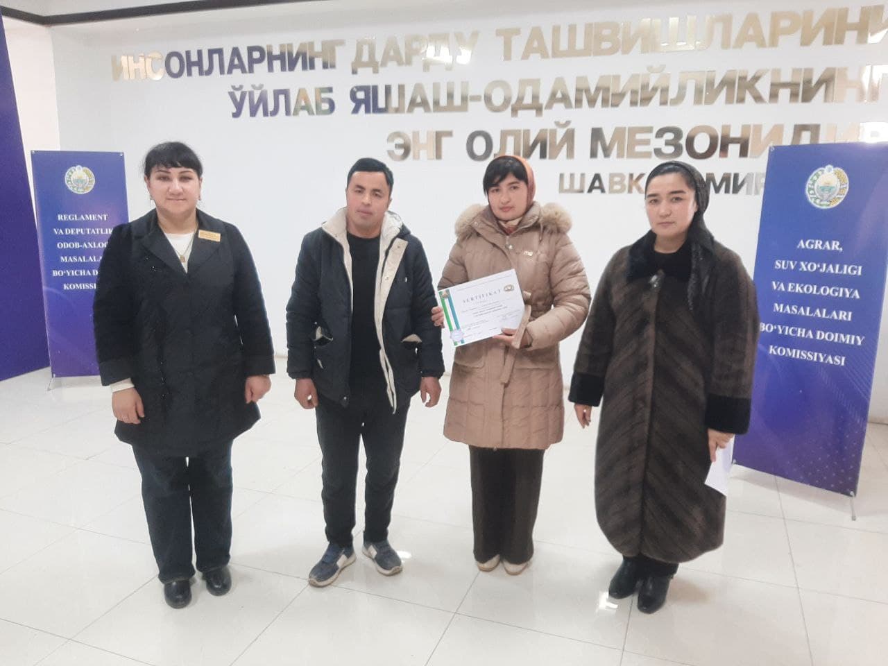 Tumanda yosh nikohlanuvchilar bilan uchrashuv bo‘lib o‘tdi