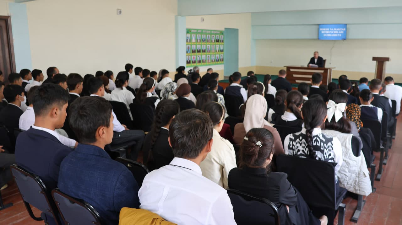 Yoshlar kuni – kelajak bunyodkorlari bilan uchrashuv