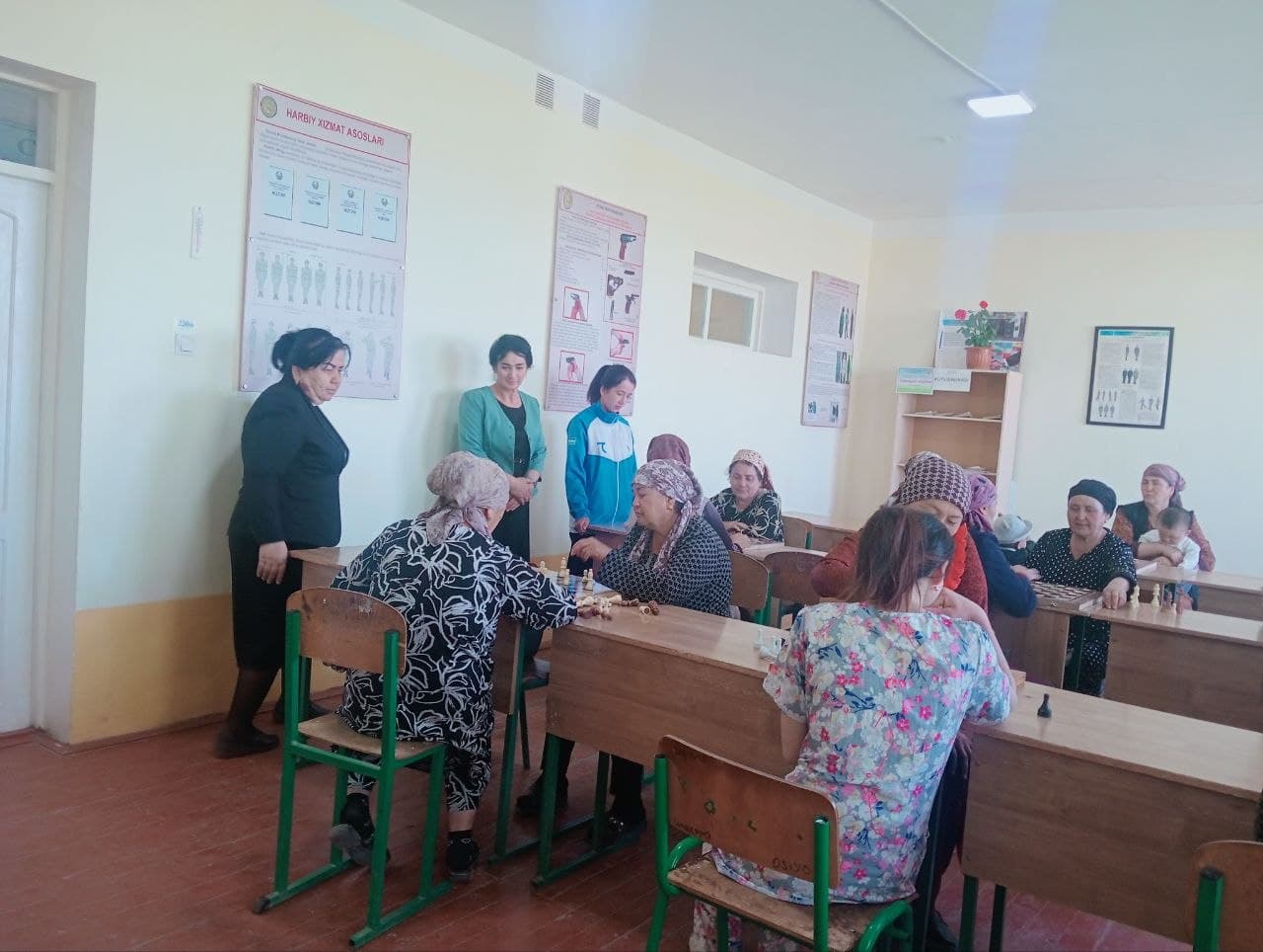 Sarmich MFYda “Ayollar sport olimpiadasi” o‘tkazildi