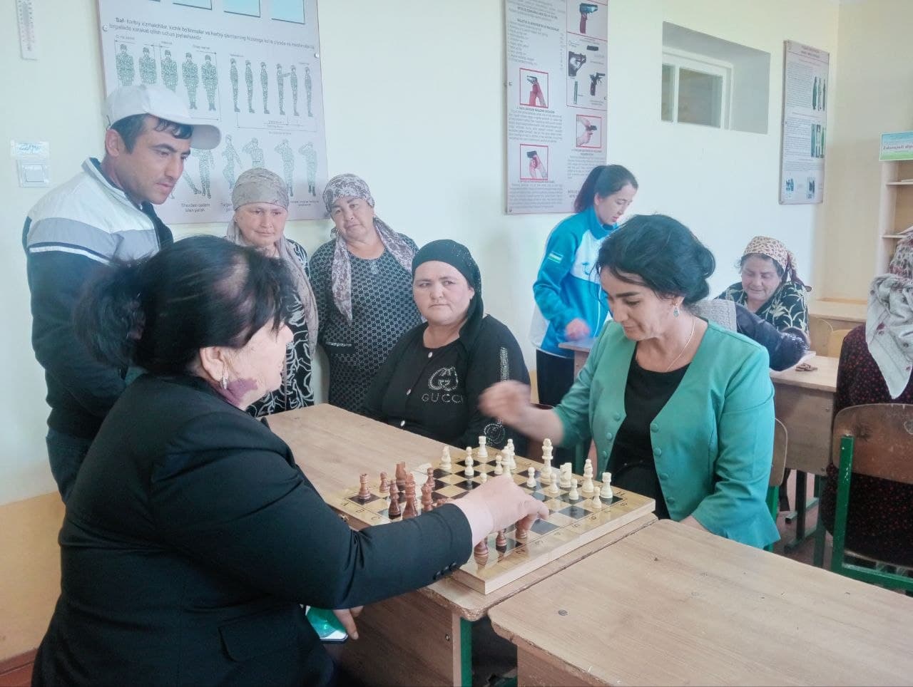 Sarmich MFYda “Ayollar sport olimpiadasi” o‘tkazildi