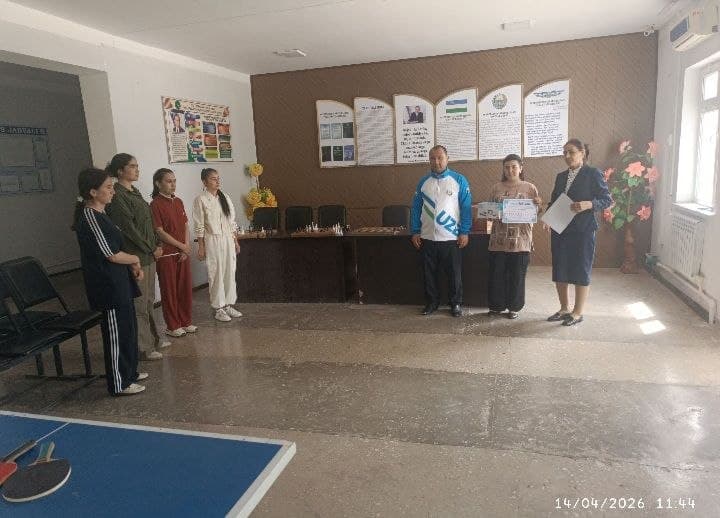Xavotog‘ QFYda ayollar sport musobaqalari o‘tkazildi