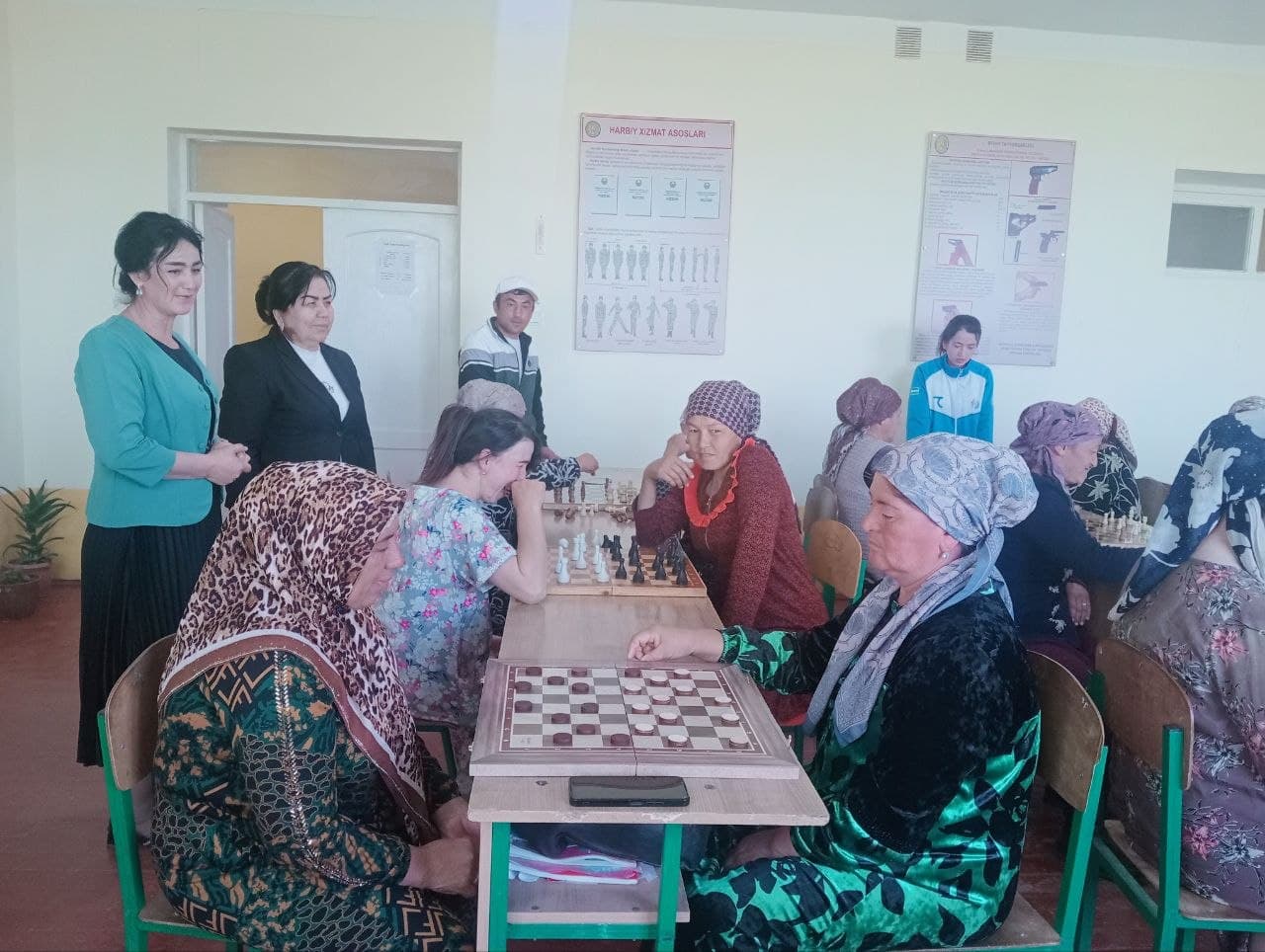 Sarmich MFYda “Ayollar sport olimpiadasi” o‘tkazildi