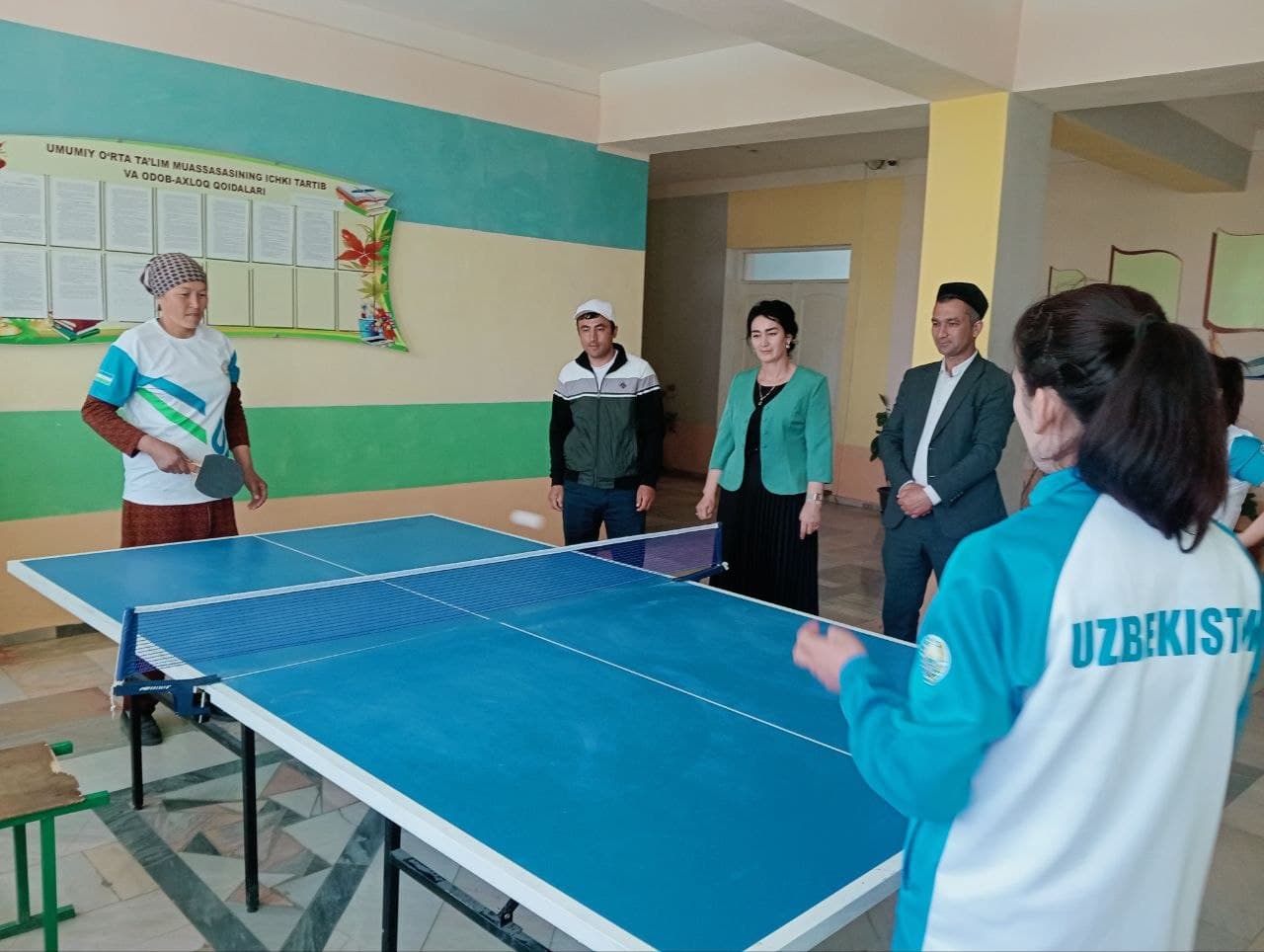 Sarmich MFYda “Ayollar sport olimpiadasi” o‘tkazildi
