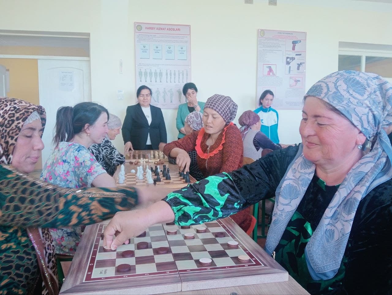 Sarmich MFYda “Ayollar sport olimpiadasi” o‘tkazildi