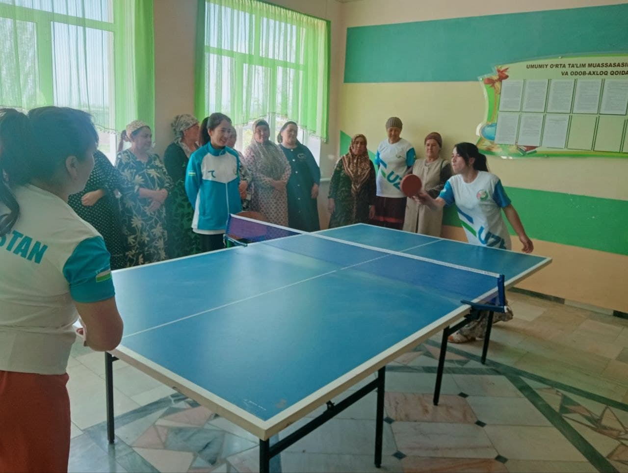 Sarmich MFYda “Ayollar sport olimpiadasi” o‘tkazildi