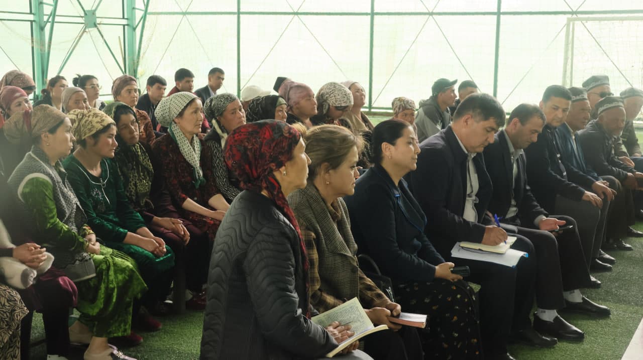 Mahalla aholisi bilan ochiq muloqot o‘tkazildi