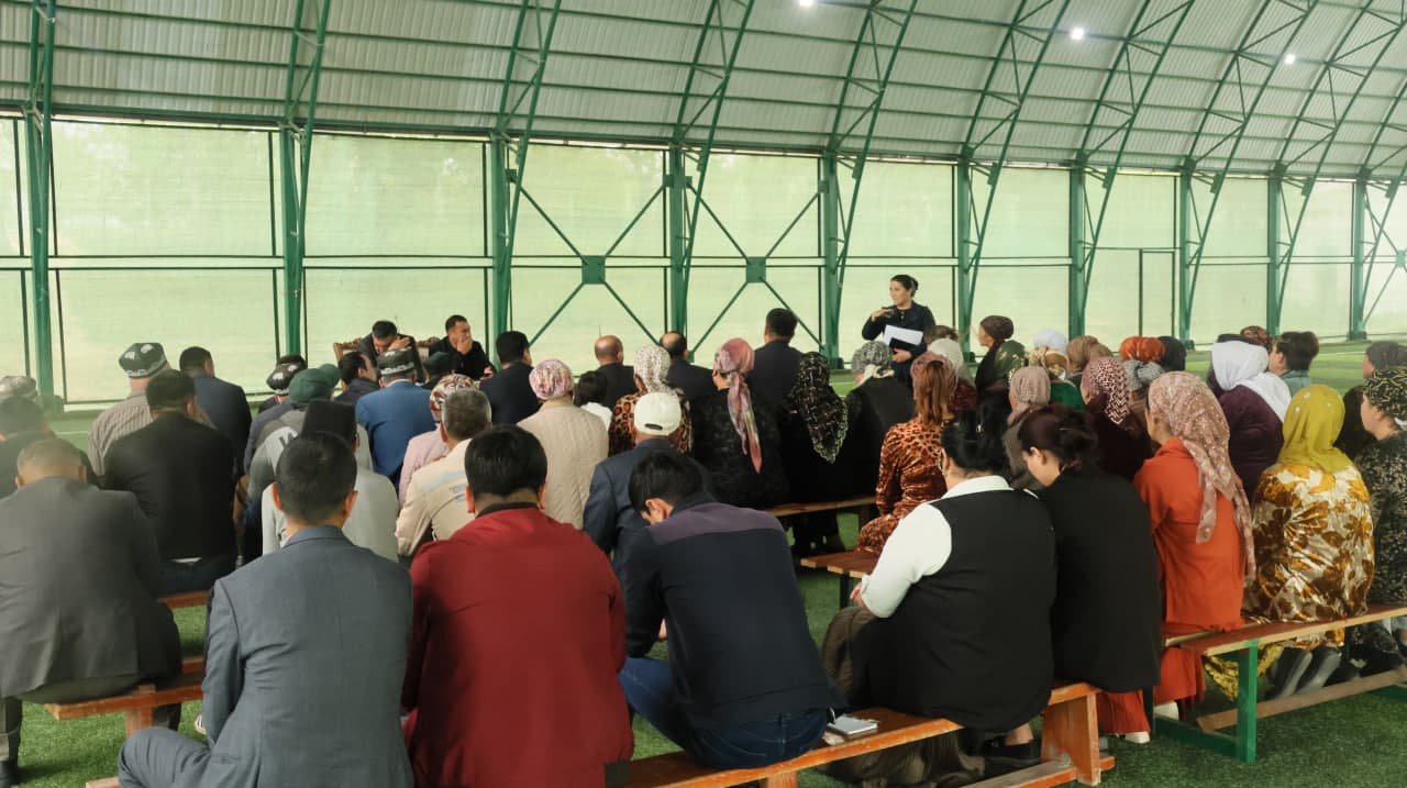 Mahalla aholisi bilan ochiq muloqot o‘tkazildi