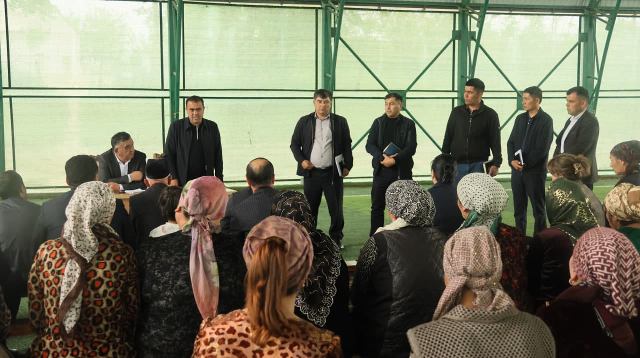 Mahalla aholisi bilan ochiq muloqot o‘tkazildi