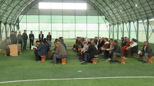 Mahalla aholisi bilan ochiq muloqot o‘tkazildi