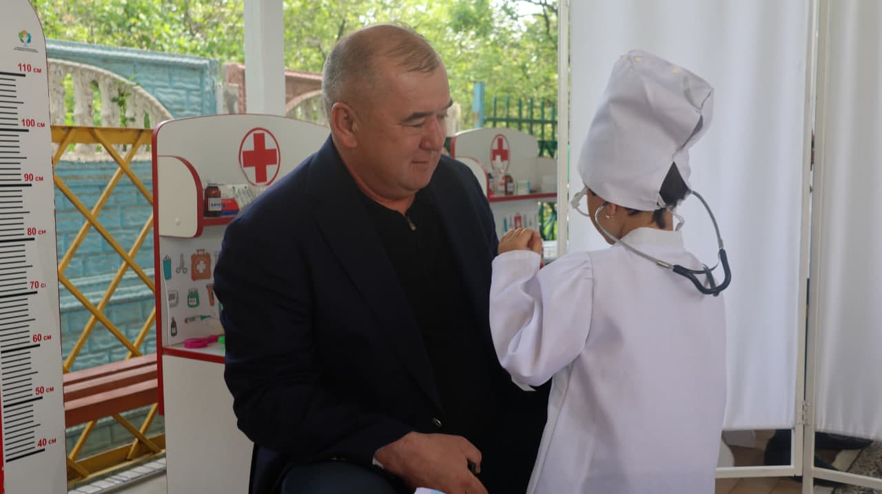 Maktabgacha ta’lim muassasasidagi sharoitlar o‘rganildi