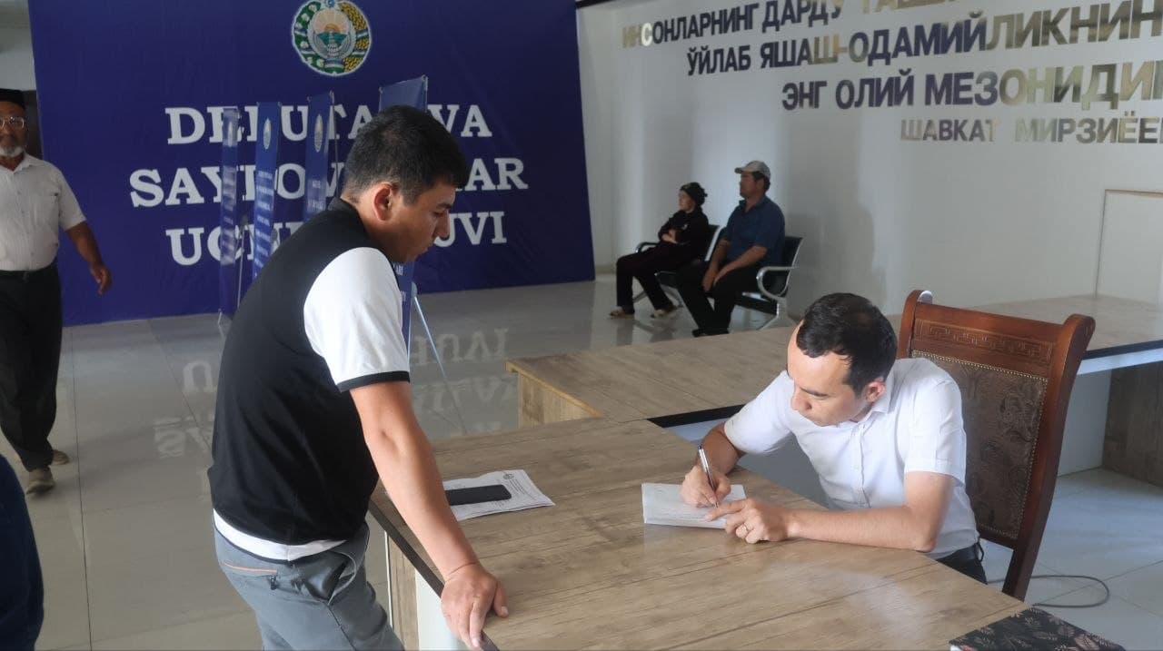 Yangiobod tumani hokimining navbatdagi shaxsiy qabuli o‘tkazildi