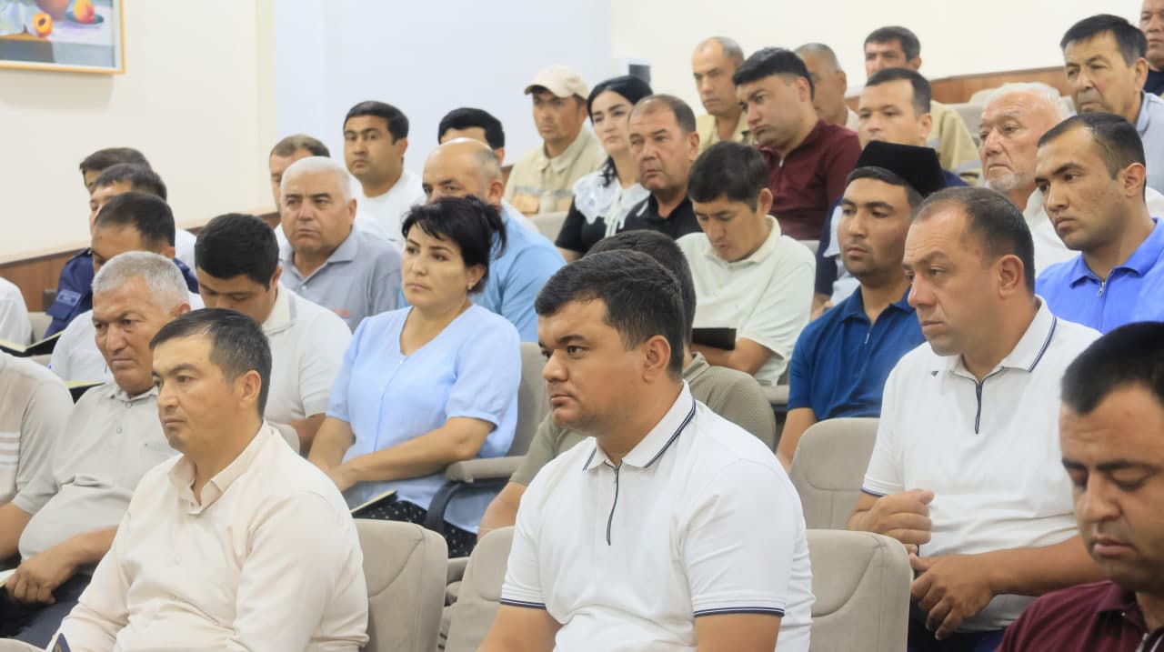 Yangiobodda narkojinoyatlarga qarshi kurash samaradorligi muhokama qilindi