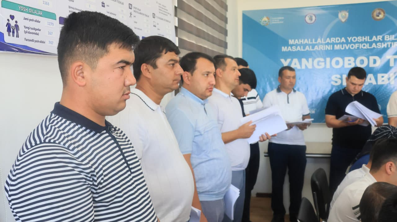 Avgust oyi uchun ustuvor vazifalar muhokama qilindi