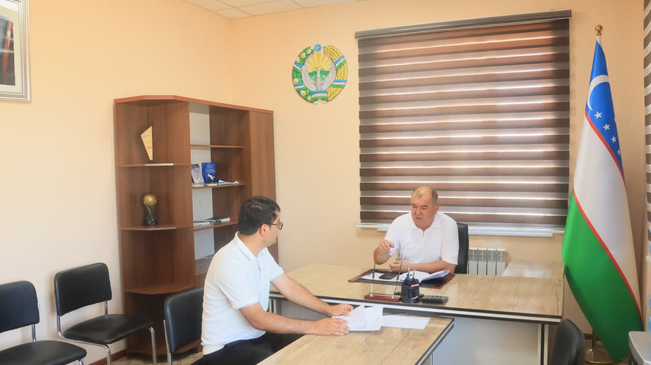 YANGIOBOD TUMANI HOKIMINING NAVBATDAGI SHAXSIY QABULI O‘TKAZILDI