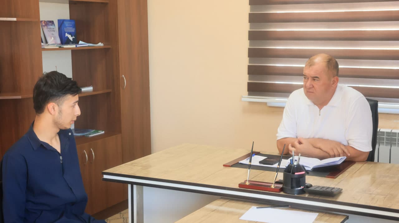YANGIOBOD TUMANI HOKIMINING NAVBATDAGI SHAXSIY QABULI O‘TKAZILDI