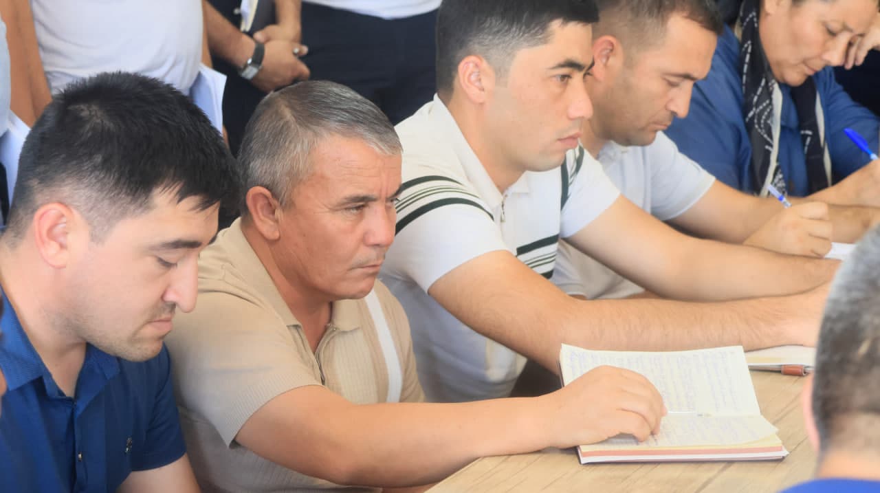 Avgust oyi uchun ustuvor vazifalar muhokama qilindi