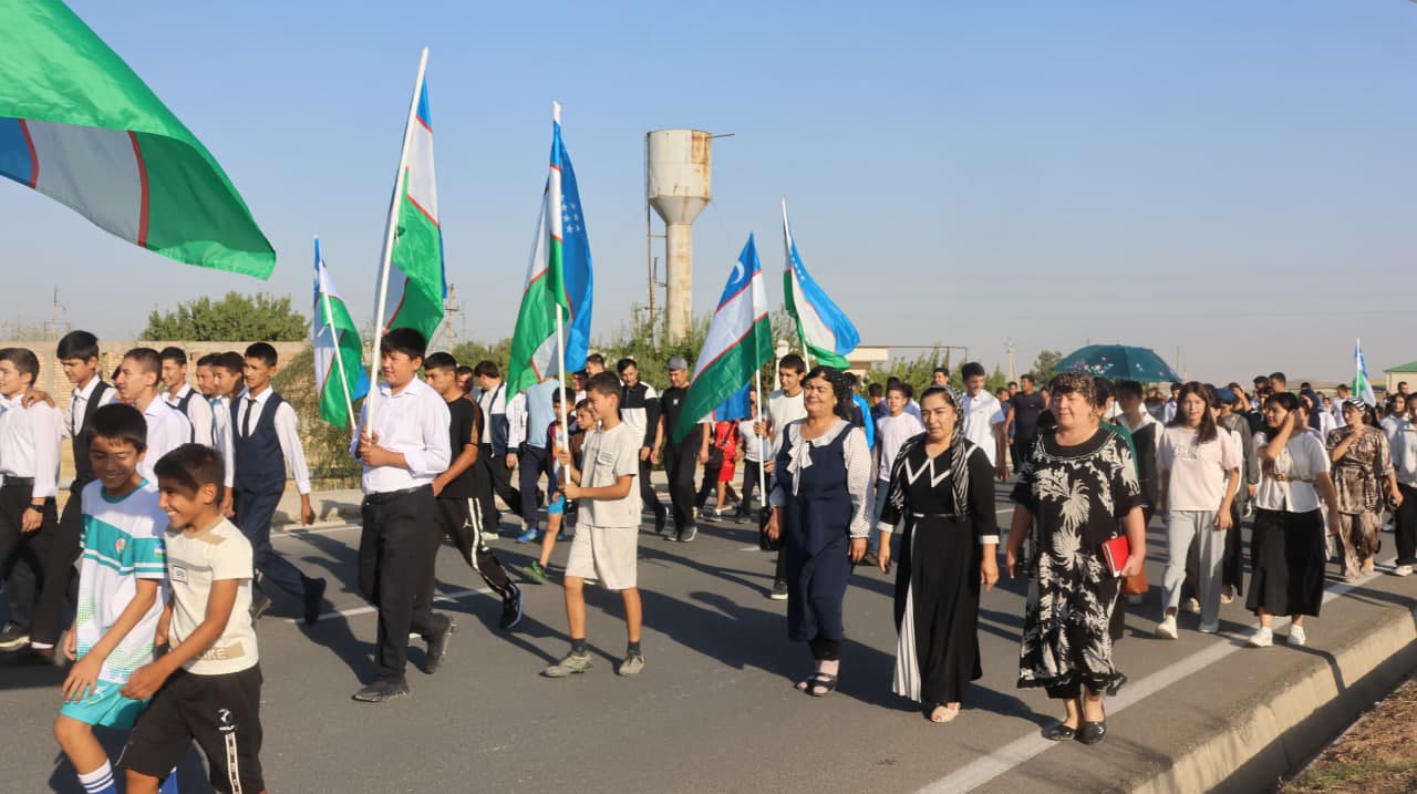 “SOG‘LIQ UCHUN 5000 QADAM” MARAFONI O‘TKAZILDI