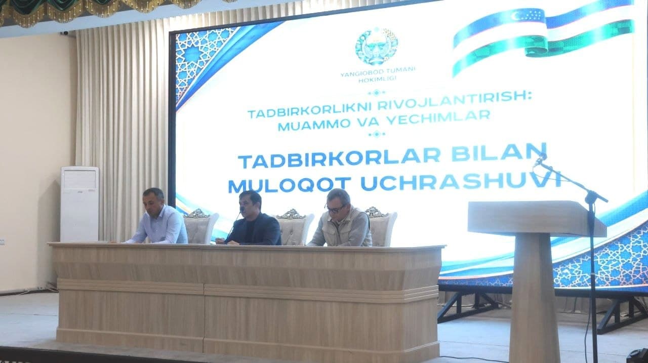Tadbirkorlar bilan ochiq muloqot davom etmoqda