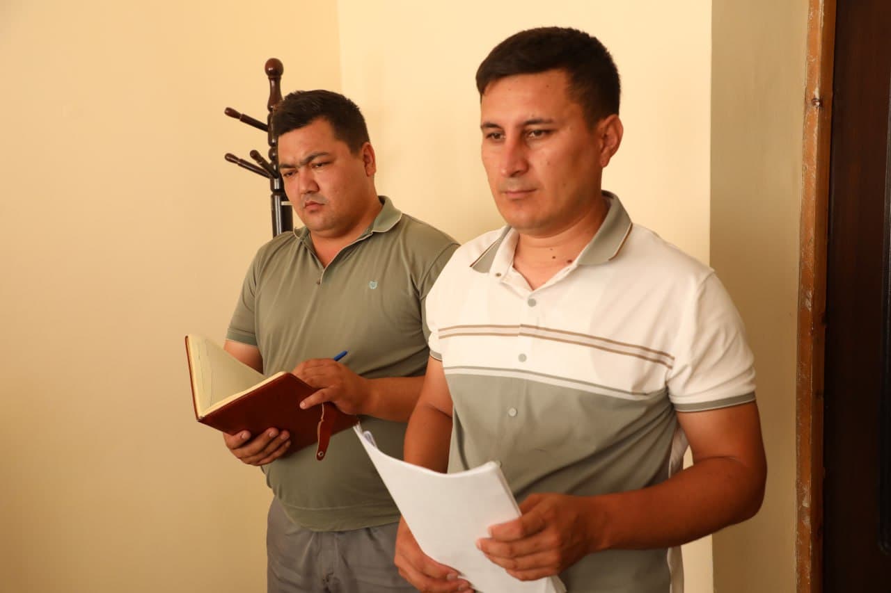 Sirdaryo tumanida fuqarolar bilan sayyor qabullar o‘tkazildi