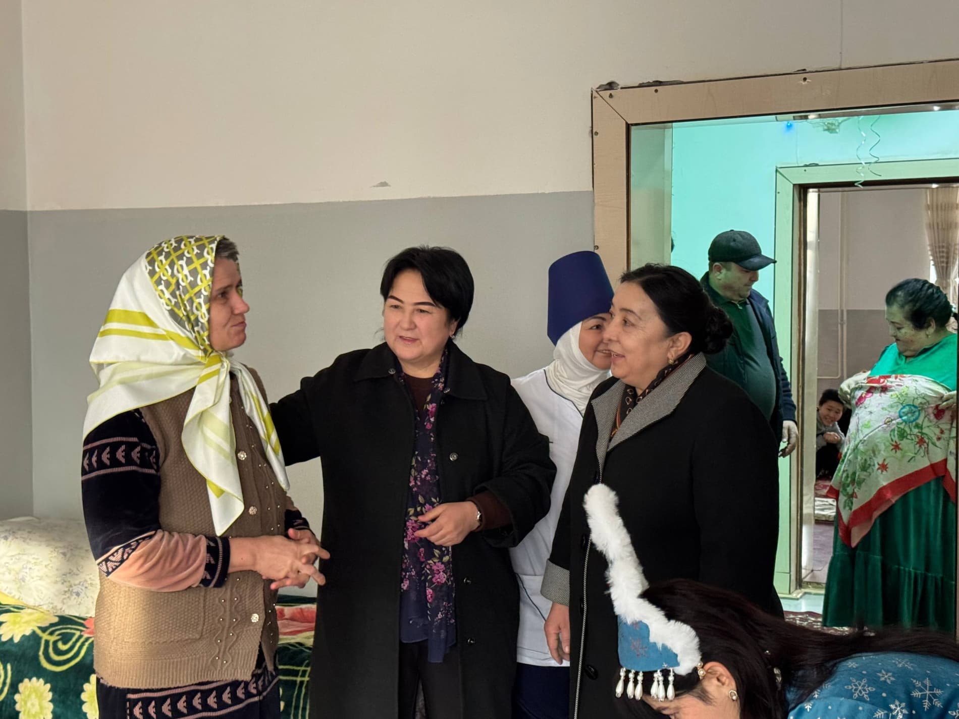 Bosh vazir o‘rinbosari “Muruvvat” ayollar internat uyida