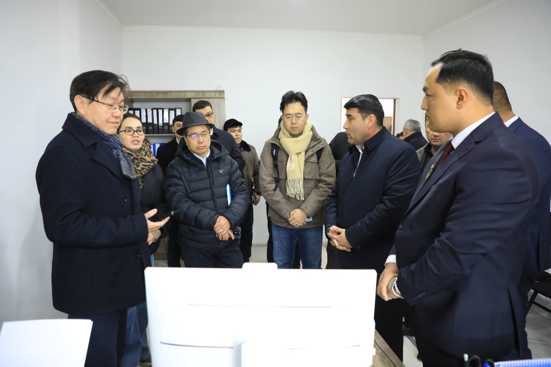 Xitoylik maslahatchilar Sirdaryo tumaniga tashrif buyurib, mahallalar faoliyati bilan tanishdilar