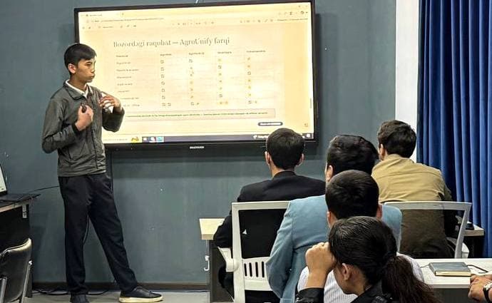 Сирдарё туманида ёш истеъдодлар ўртасида “Идеатҳон – инновацион лойиҳалар танлови”нинг туман босқичи ўтказилди.