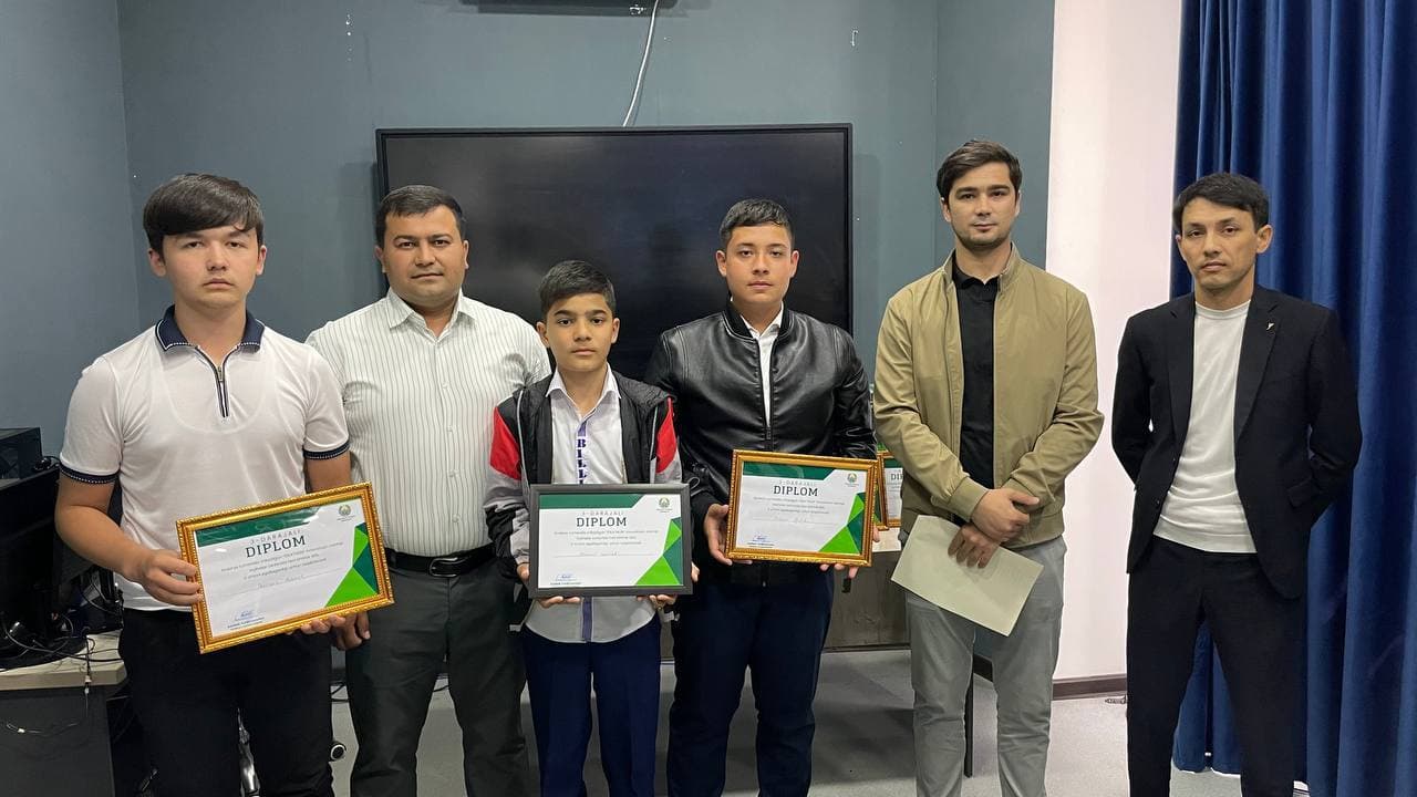 Сирдарё туманида ёш истеъдодлар ўртасида “Идеатҳон – инновацион лойиҳалар танлови”нинг туман босқичи ўтказилди.