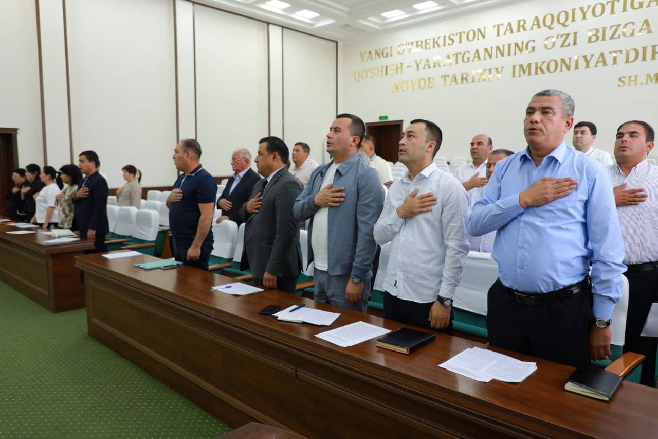 Xalq deputatlari Sirdaryo tumani Kengashining navbatdagi yigirma sakkizinchi sessiyasi bo‘lib o‘tdi.