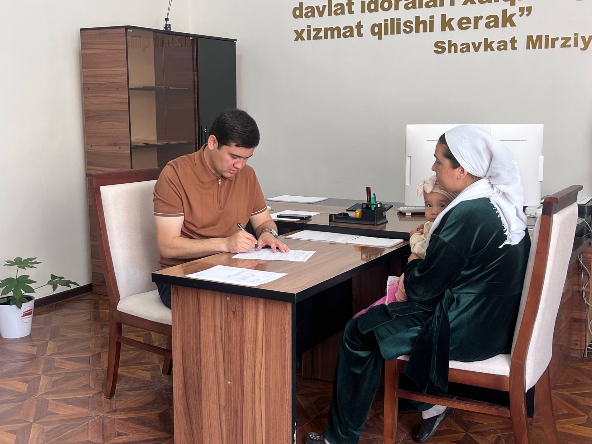 Sirdaryo tumani hokimi navbatdagi shaxsiy qabulini o‘tkazdi.