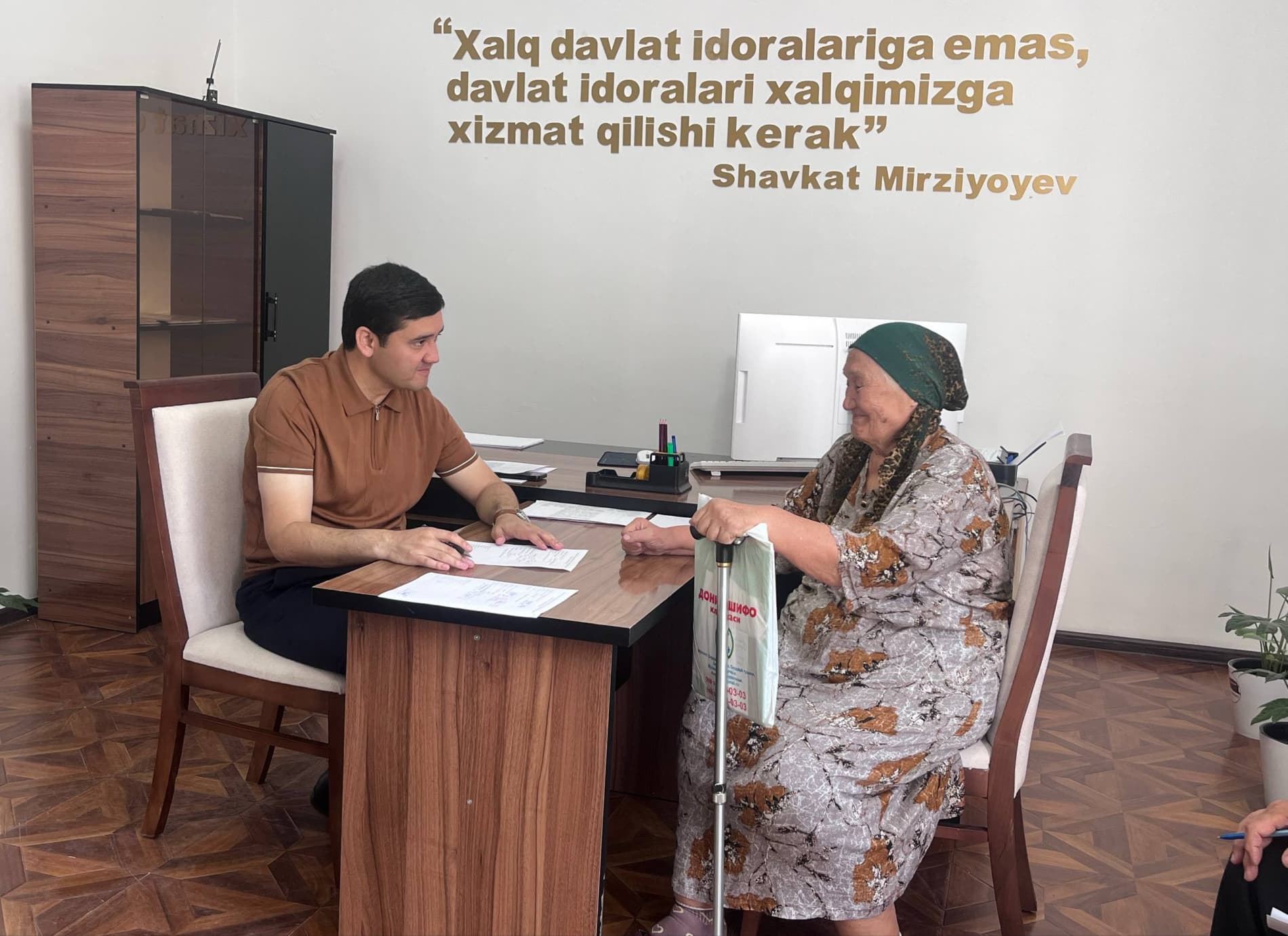 Sirdaryo tumani hokimi navbatdagi shaxsiy qabulini o‘tkazdi.
