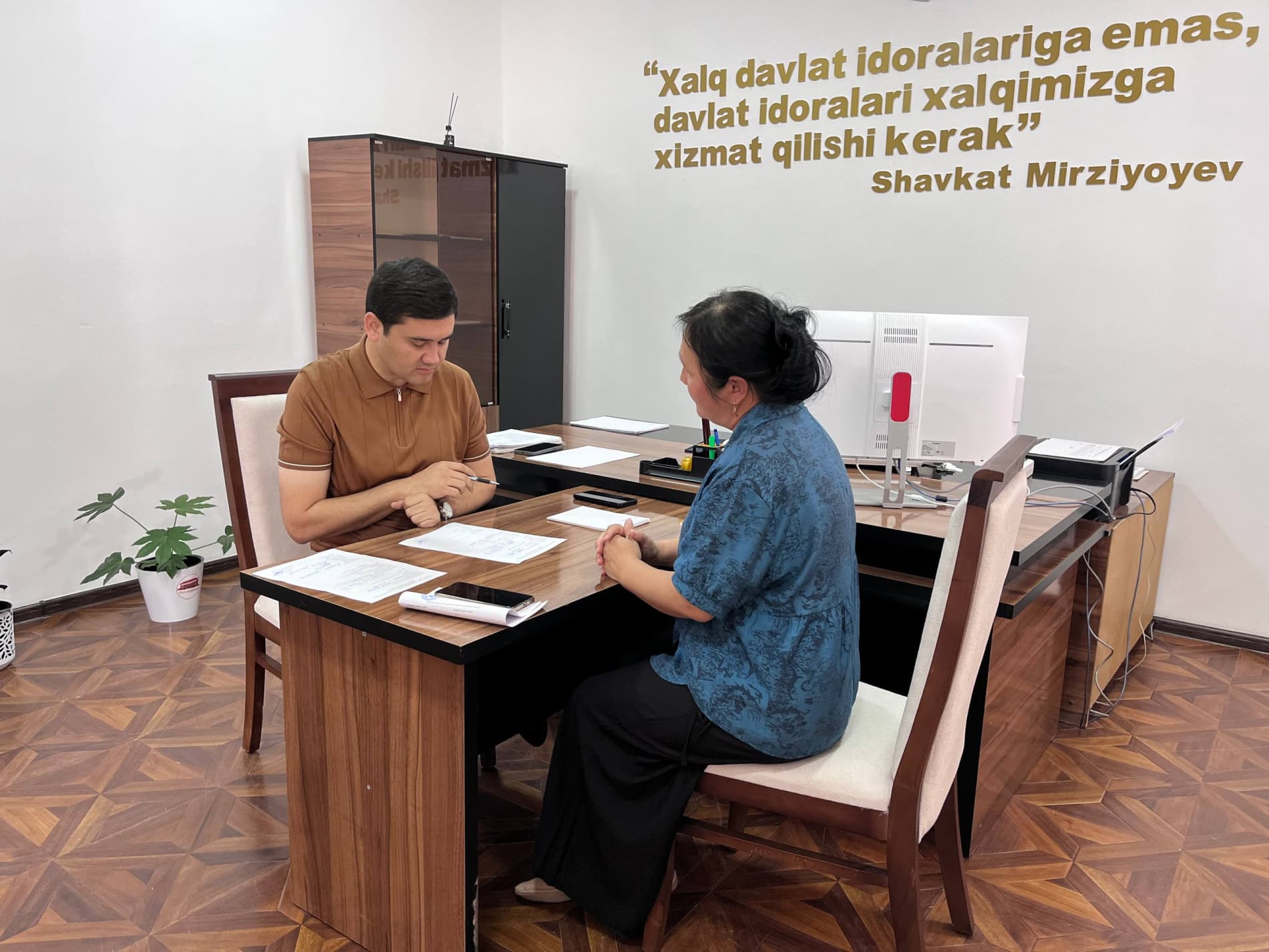 Sirdaryo tumani hokimi navbatdagi shaxsiy qabulini o‘tkazdi.