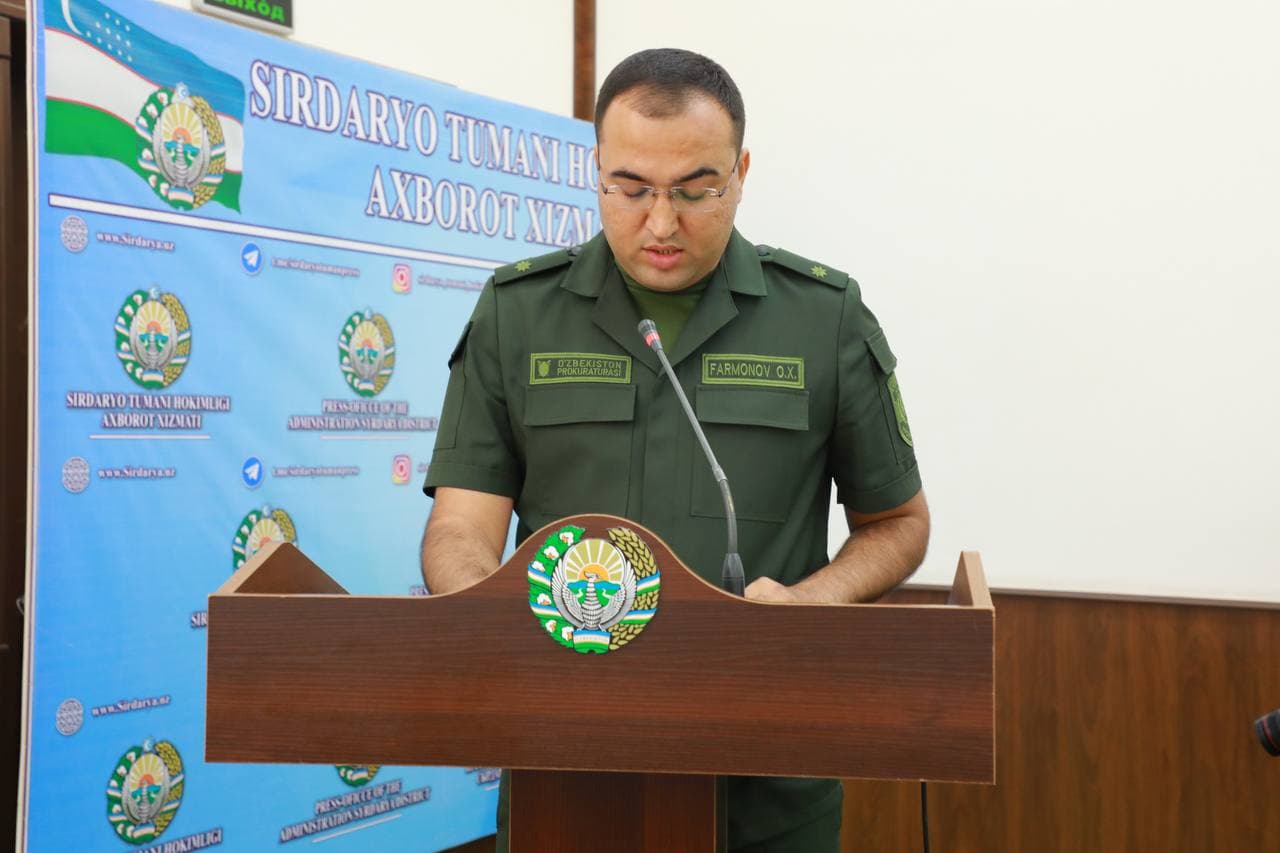 Sirdaryo viloyati Korrupsiyaga qarshi kurashish hududiy Kengashining navbatdagi sayyor yig‘ilishi Sirdaryo tumanida o‘tkazildi.