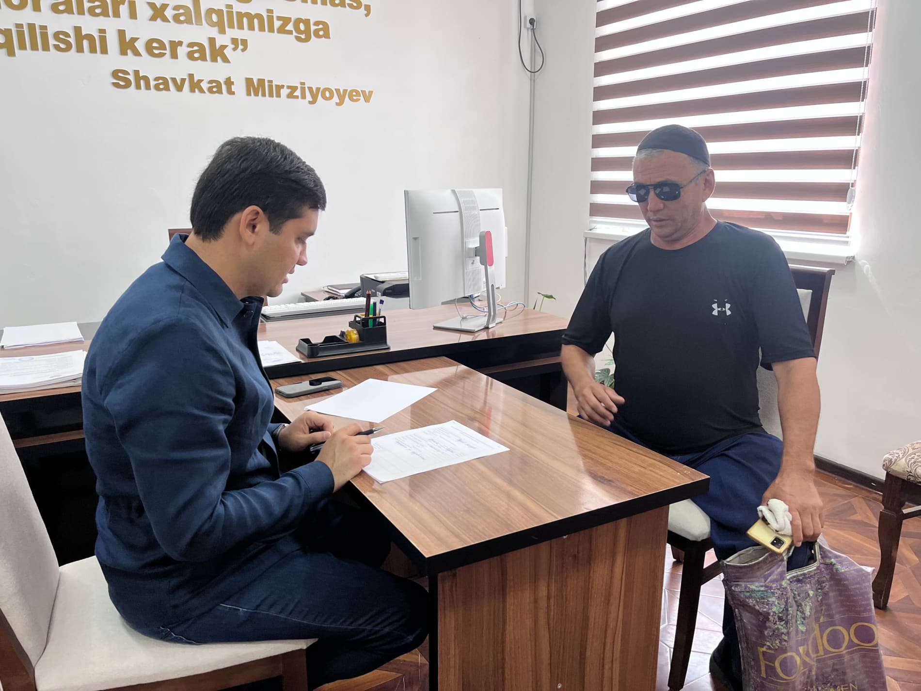 Халқ дарди — эътибор марказида: туман ҳокимининг навбатдаги қабули ўтказилди