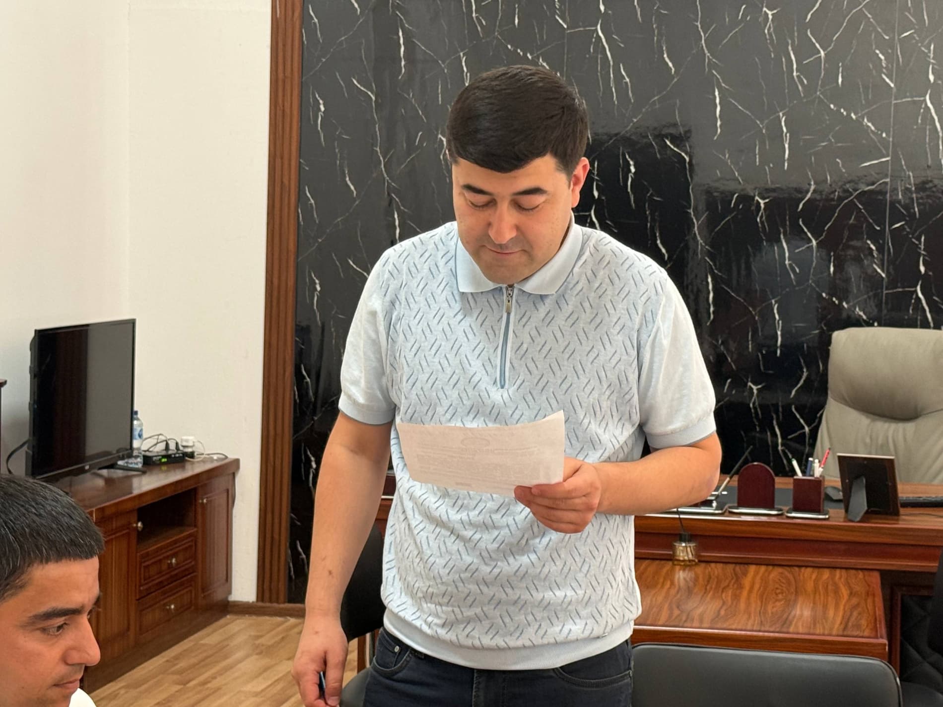 Матбуот анжумани ўтказилди