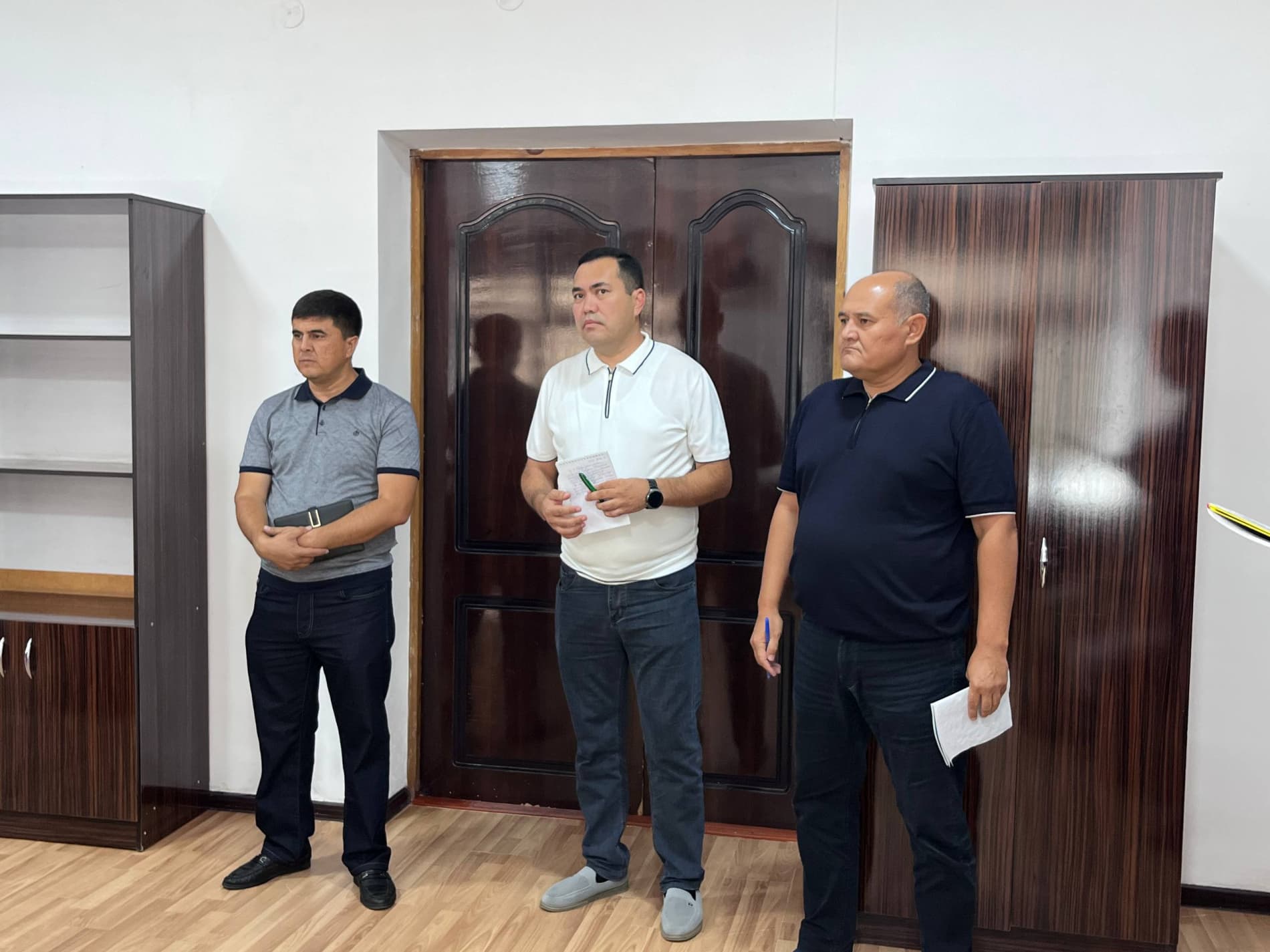 Navbatdagi qabul: muammolar yechim topmoqda.