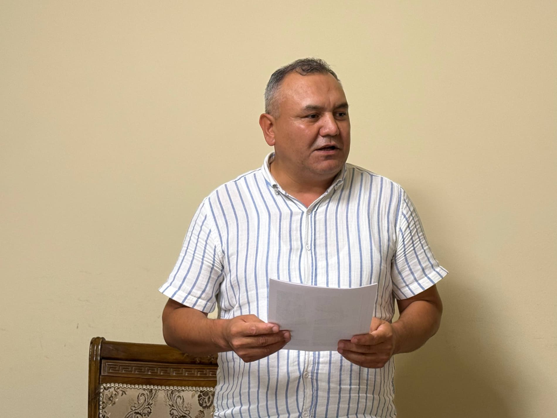 Amalga oshirilgan ishlar yuzasidan matbuot anjumani o‘tkazildi