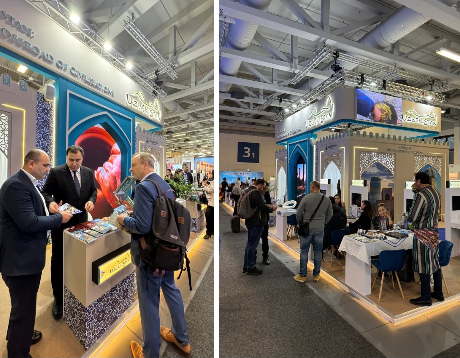 At the international exhibition "ITB Berlin," a presentation of Uzbekistan's tourism potential was held