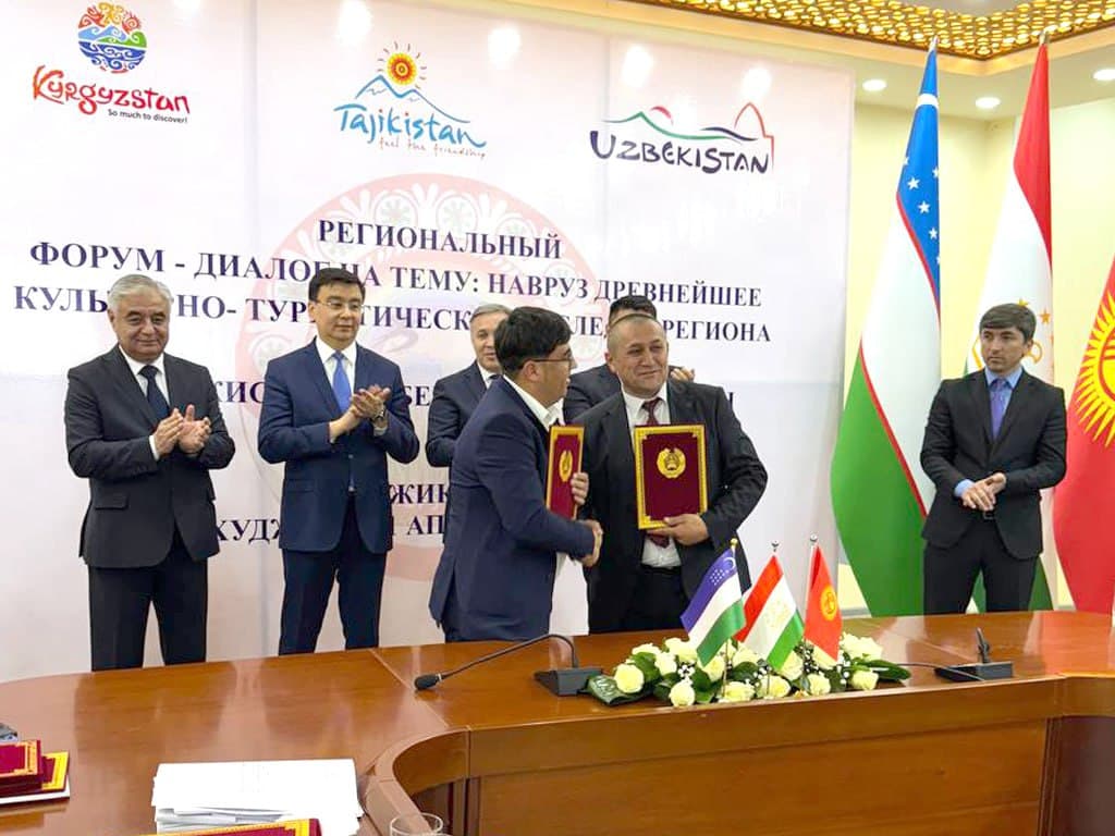 Xo‘jandda O‘zbekiston, Qirg‘iziston va Tojikiston o‘rtasidagi turizm hamkorligi istiqbollari muhokama etildi